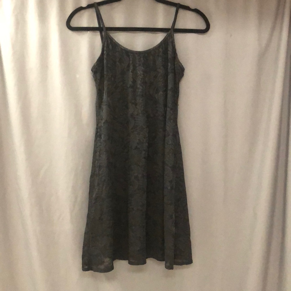 Super simple Vintage black lace dress